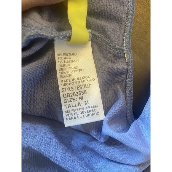 Womens Gianni Bini Purple Pearl Detail Front Cheeky One Piece Size Medium - Picture 7 of 7